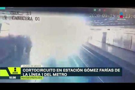 Un cortocircuito provocó temor en la estación Gómez Farías de la #Línea1 del #MetroCDMX. El #STC argumentó que un objeto cayó a las vías, lo que generó la explosión y suspensión del servicio, pero esta imagen dice lo contrario. ¿Se trató de una deformación de vía?

#NoticiasConNachoLozano
#NoticiasImagen 

¡Como nadie en la noche! #ImagenNoticias con Nacho Lozano de lunes a viernes a las 10:30 pm en el 3.1 #ImagenTelevisión. 

Visita nuestro sitio Web: http://bit.ly/2nT2Wz5 

Síguenos en nuestras redes: 
Instagram: @imagentvnoticias 
Tiktok: @imagennoticias 
X: @ImagenNoticias_ 
Facebook: https://www.facebook.com/ImagenTVNoticias/ 

Aquí encontrarás la mejor información nacional e internacional de Imagen Noticias con Francisco Zea, Paola Rojas, Crystal Mendivil y Nacho Lozano.