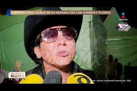 Edwin Luna rompió el silencio al hacer pública la decisión de tomar una pausa en su matrimonio con Kimberly Flores tras nueve años juntos, aclarando los motivos de esta dolorosa separación y dejando ver la posibilidad de reencontrarse en el futuro.  

#DePrimeraManoTV
No te pierdas lo mejor del espectáculo de lunes a viernes De Primera Mano a las 3 p.m. con Gustavo Adolfo Infante, Addis Tuñón, Érika González y Lalo Carrillo por Imagen Televisión.

Visita también nuestra página: www.imagentv.com

▶️Programas completos: https://www.youtube.com/playlist?list=PLYnzMSw5fD7QoZlVNdIIdKqNpah_LS1R0
▶️Recopilación Especiales: https://www.youtube.com/playlist?list=PLYnzMSw5fD7RNZbEDMZ5q0349p-yeUEqm
▶️ Invitados De Primera Mano: https://www.youtube.com/playlist?list=PLYnzMSw5fD7QR3p02rRedi-ZorW3R2NZy

Síguenos en:
TikTok: https://www.tiktok.com/@deprimeramanoitv
Instagram: https://www.instagram.com/deprimeramanoitv/
Facebook: https://www.facebook.com/DePrimeraManoImagenTV
X: https://twitter.com/deprimeramano


O en las redes de Imagen Televisión
Facebook: https://www.facebook.com/ImagenTVMex
Twitter: https://twitter.com/ImagenTVMex
Instagram: https://www.instagram.com/imagentvmex/
TikTok: https://www.tiktok.com/@imagentv