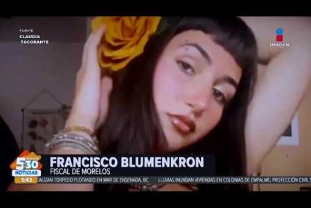 Ya fue identificado el presunto asesino de #ClaudiaTacoronte, el fiscal de #Morelos, Francisco Blumenkron, confirmó que se trata de Francisco "N", alias "El Trompas". También se dio a conocer que un juez especializado giró una orden de aprehensión en su contra.  

#NoticiasImagen #ImagenNoticias530 

Visita nuestro sitio web: http://www.imagentv.com

No te pierdas Imagen Noticias 5:30 con Marlene Stahl, Nuria Gil y Adriana Treviño de lunes a viernes por Imagen Televisión.

TikTok 5:30: https://www.tiktok.com/@imagennoticias530 
TikTok Noticias: https://www.tiktok.com/@imagennoticias

Instagram 5:30: https://www.instagram.com/imagennoticias530 
Instagram Noticias: https://www.instagram.com/imagentvnoticias/

X 5:30: https://x.com/imagen530 
X Noticias: https://twitter.com/ImagenNoticias_
X Televisión: https://twitter.com/ImagenTVMex
 
Facebook Noticias: https://www.facebook.com/ImagenTVNoticias
 
Aquí encontrarás la mejor información nacional e internacional de Imagen Noticias con Francisco Zea, Nacho Lozano, Crystal Mendivil, Enrique Sánchez y Paola Rojas.