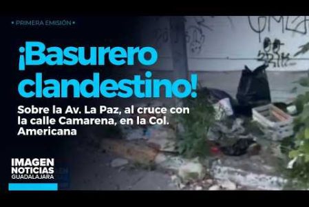 Vecinos y transeúntes reportaron la presencia de una boca de tormenta dañada sobre la Av. La Paz, al cruce con la calle Camarena, en la Col. Americana de #Guadalajara.

#NoticiasImagen

Síguenos en nuestras redes:

Instagram: https://www.instagram.com/imagentvgdl/
TikTok: https://www.tiktok.com/@imagennoticias
Twitter: https://twitter.com/ImagenTVGDL
Facebook: https://www.facebook.com/ImagenTVGDL/
Visita nuestro sitio Web: https://www.imagentv.com/guadalajara

Mantente siempre informado con las noticias sobre los acontecimientos más importantes a nivel nacional con Erick Breguer.

¡Déjanos tus comentarios, da like, comparte y suscríbete!