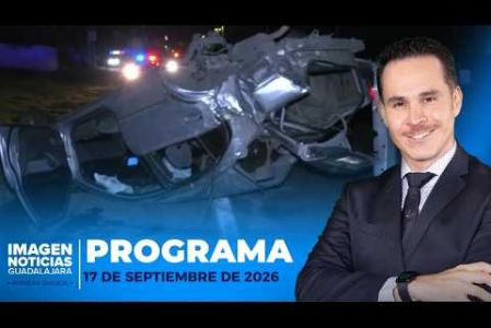 No te pierdas Imagen Noticias Guadalajara con Erick Breguer de lunes a viernes en punto de las 5:50 a.m. en el 3.1 por Imagen Televisión Guadalajara.

#NoticiasImagen

Síguenos en nuestras redes:

Instagram: https://www.instagram.com/imagentvgdl/
TikTok: https://www.tiktok.com/@imagennoticias
Twitter: https://twitter.com/ImagenTVGDL
Facebook: https://www.facebook.com/ImagenTVGDL/
Visita nuestro sitio Web: https://www.imagentv.com/guadalajara

Mantente siempre informado con las noticias sobre los acontecimientos más importantes a nivel nacional con Erick Breguer, Carolina Martínez y Ricardo Camarena.

¡Déjanos tus comentarios, da like, comparte y suscríbete!