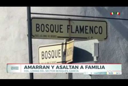 Otra vez en García: ladrones amarraron a una familia completa y se llevaron un jugoso botín. 

 No te pierdas Imagen Noticias Monterrey con Claudia Ovalle de lunes a viernes por Imagen Televisión Monterrey.
 
Síguenos en nuestras redes
Instagram: https://www.instagram.com/imagentvmonterrey/
Twitter: https://twitter.com/ImagenTVMTY
Facebook: https://www.facebook.com/ImagenTVMTY/

Mantente siempre informado con las noticias sobre los acontecimientos más importantes a nivel nacional con Claudia Ovalle y Brenda Cavazos.


¡Dale like y suscríbete!