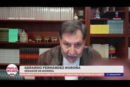 El senador Gerardo Fernández Noroña fue increpado en el AICM con un “¡Corrupto!”. En una transmisión digital, llamó “fascista” a quien lo increpó y calificó de “canallada” los gritos en su contra.