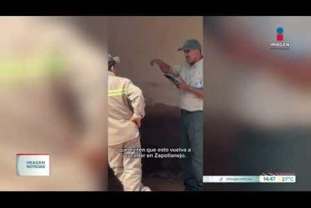 El gobernador de #Jalisco, #PabloLemus, reafirmó el compromiso del Estado para apoyar a las familias que perdieron su menaje tras las inundaciones en #Zapotlanejo.

#NoticiasImagen

Síguenos en nuestras redes:

Instagram: https://www.instagram.com/imagentvgdl/
TikTok: https://www.tiktok.com/@imagennoticias
Twitter: https://twitter.com/ImagenTVGDL
Facebook: https://www.facebook.com/ImagenTVGDL/
Visita nuestro sitio Web: https://www.imagentv.com/guadalajara

Mantente siempre informado con las noticias sobre los acontecimientos más importantes a nivel nacional con Carolina Martínez.

¡Déjanos tus comentarios, da like, comparte y suscríbete!