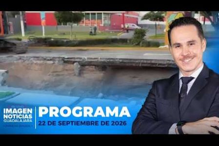 No te pierdas Imagen Noticias Guadalajara con Erick Breguer de lunes a viernes en punto de las 5:50 a.m. en el 3.1 por Imagen Televisión Guadalajara.

#NoticiasImagen

Síguenos en nuestras redes:

Instagram: https://www.instagram.com/imagentvgdl/
TikTok: https://www.tiktok.com/@imagennoticias
Twitter: https://twitter.com/ImagenTVGDL
Facebook: https://www.facebook.com/ImagenTVGDL/
Visita nuestro sitio Web: https://www.imagentv.com/guadalajara

Mantente siempre informado con las noticias sobre los acontecimientos más importantes a nivel nacional con Erick Breguer, Carolina Martínez y Ricardo Camarena.

¡Déjanos tus comentarios, da like, comparte y suscríbete!