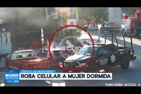 Un hombre aprovechó que una mujer dormía en la vía pública y le robó su teléfono en Monterrey. 

No te pierdas Imagen Noticias Monterrey con Brenda Cavazos de lunes a viernes por Imagen Televisión Monterrey.

Síguenos en nuestras redes
Instagram: https://www.instagram.com/imagentvmonterrey/
Twitter: https://twitter.com/ImagenTVMTY
Facebook: https://www.facebook.com/ImagenTVMTY/

Mantente siempre informado con las noticias sobre los acontecimientos más importantes a nivel nacional con Claudia Ovalle y Brenda Cavazos.


¡Dale like y suscríbete!