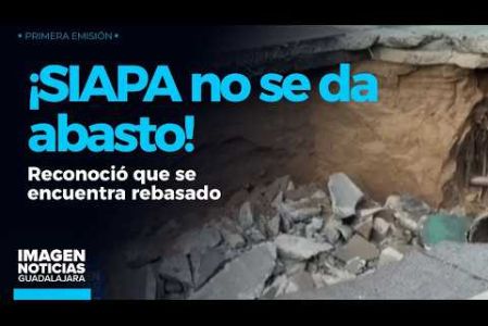 El #SIAPA reconoció que se encuentra rebasado para atender la proliferación de hundimientos en la Zona Metropolitana de #Guadalajara, al registrar la aparición de 3,000 socavones durante el año y haber reparado solo el 50 % de ellos.

#NoticiasImagen

Síguenos en nuestras redes:

Instagram: https://www.instagram.com/imagentvgdl/
TikTok: https://www.tiktok.com/@imagennoticias
Twitter: https://twitter.com/ImagenTVGDL
Facebook: https://www.facebook.com/ImagenTVGDL/
Visita nuestro sitio Web: https://www.imagentv.com/guadalajara

Mantente siempre informado con las noticias sobre los acontecimientos más importantes a nivel nacional con Erick Breguer.

¡Déjanos tus comentarios, da like, comparte y suscríbete!