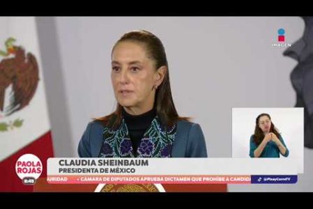 La presidenta Claudia Sheinbaum fue cuestionada sobre las declaraciones de Donald Trump en la Asamblea General de la ONU respecto a México y respondió a los señalamientos del presidente de EUA.