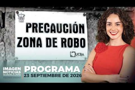 No te pierdas Imagen Noticias Guadalajara con Carolina Martínez de lunes a viernes en punto de las 2:30 p.m. en el 3.1 por Imagen Televisión Guadalajara.

#NoticiasImagen

Síguenos en nuestras redes:
Instagram: https://www.instagram.com/imagentvgdl/
TikTok: https://www.tiktok.com/@imagennoticias
Twitter: https://twitter.com/ImagenTVGDL
Facebook: https://www.facebook.com/ImagenTVGDL/

Visita nuestro sitio Web: https://www.imagentv.com/guadalajara

Mantente siempre informado con las noticias sobre los acontecimientos más importantes a nivel nacional con Erick Breguer, Carolina Martínez y Ricardo Camarena.

¡Déjanos tus comentarios, da like, comparte y suscríbete!