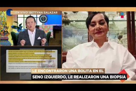 EN VIVO Bettyna Salazar ACLARA su estado de salud tras biopsia por 'bolita' en su seno

#DePrimeraManoTV
No te pierdas lo mejor del espectáculo de lunes a viernes De Primera Mano a las 3 p.m. con Gustavo Adolfo Infante, Addis Tuñón, Érika González y Lalo Carrillo por Imagen Televisión.

Visita también nuestra página: www.imagentv.com

▶️Programas completos: https://www.youtube.com/playlist?list=PLYnzMSw5fD7QoZlVNdIIdKqNpah_LS1R0
▶️Recopilación Especiales: https://www.youtube.com/playlist?list=PLYnzMSw5fD7RNZbEDMZ5q0349p-yeUEqm
▶️ Invitados De Primera Mano: https://www.youtube.com/playlist?list=PLYnzMSw5fD7QR3p02rRedi-ZorW3R2NZy

Síguenos en:
TikTok: https://www.tiktok.com/@deprimeramanoitv
Instagram: https://www.instagram.com/deprimeramanoitv/
Facebook: https://www.facebook.com/DePrimeraManoImagenTV
X: https://twitter.com/deprimeramano


O en las redes de Imagen Televisión
Facebook: https://www.facebook.com/ImagenTVMex
Twitter: https://twitter.com/ImagenTVMex
Instagram: https://www.instagram.com/imagentvmex/
TikTok: https://www.tiktok.com/@imagentv