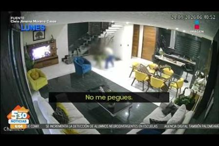 Cielo fue golpeada brutalmente por su papá Ricardo, asegura que la agredió porque un día antes lavó los trastes y dejó una bolsa con desechos que tiraría al día siguiente antes de irse a la universidad. La joven de 23 años publicó dos videos del ataque en sus redes sociales.

#NoticiasImagen #ImagenNoticias530 Visita nuestro sitio web: http://www.imagentv.com

No te pierdas Imagen Noticias 5:30 con Marlene Stahl, Nuria Gil y Adriana Treviño de lunes a viernes por Imagen Televisión.

TikTok 5:30: https://www.tiktok.com/@imagennoticias530 
TikTok Noticias: https://www.tiktok.com/@imagennoticias

Instagram 5:30: https://www.instagram.com/imagennoticias530 
Instagram Noticias: https://www.instagram.com/imagentvnoticias/

X 5:30: https://x.com/imagen530 
X Noticias: https://twitter.com/ImagenNoticias_
X Televisión: https://twitter.com/ImagenTVMex
 
Facebook Noticias: https://www.facebook.com/ImagenTVNoticias
 
Aquí encontrarás la mejor información nacional e internacional de Imagen Noticias con Francisco Zea, Nacho Lozano, Crystal Mendivil, Enrique Sánchez y Paola Rojas.