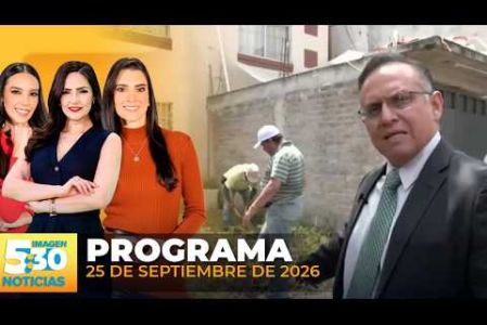 Visita nuestro sitio web: http://www.imagentv.com

No te pierdas Imagen Noticias 5:30 con Marlene Stahl, Nuria Gil y Adriana Treviño de lunes a viernes por Imagen Televisión.

TikTok 5:30: https://www.tiktok.com/@imagennoticias530 
TikTok Noticias: https://www.tiktok.com/@imagennoticias

Instagram 5:30: https://www.instagram.com/imagennoticias530 
Instagram Noticias: https://www.instagram.com/imagentvnoticias/

X 5:30: https://x.com/imagen530 
X Noticias: https://twitter.com/ImagenNoticias_
X Televisión: https://twitter.com/ImagenTVMex
 
Facebook Noticias: https://www.facebook.com/ImagenTVNoticias
 
Aquí encontrarás la mejor información nacional e internacional de Imagen Noticias con Francisco Zea, Nacho Lozano, Crystal Mendivil, Enrique Sánchez y Paola Rojas.