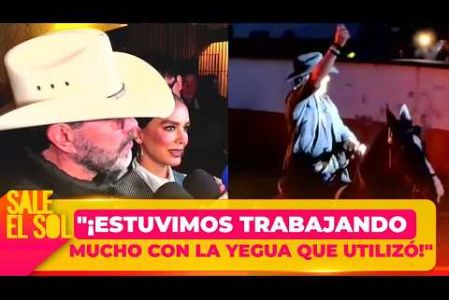 ¡Eduardo Capetillo y Biby Gaytán TEMÍAN que su HIJO Eduardo CANTARA arriba de un CABALLO!

#SaleElSolTV

☀️ Programas Completos #SaleElSol: https://www.youtube.com/playlist?list=PLYnzMSw5fD7Qfhf4bSEemItedNGl2Mf_A
