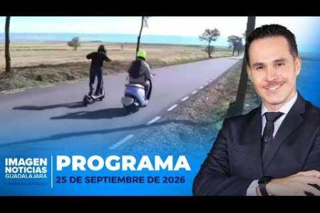 No te pierdas Imagen Noticias Guadalajara con Erick Breguer de lunes a viernes en punto de las 5:50 a.m. en el 3.1 por Imagen Televisión Guadalajara.

#NoticiasImagen

Síguenos en nuestras redes:

Instagram: https://www.instagram.com/imagentvgdl/
TikTok: https://www.tiktok.com/@imagennoticias
Twitter: https://twitter.com/ImagenTVGDL
Facebook: https://www.facebook.com/ImagenTVGDL/
Visita nuestro sitio Web: https://www.imagentv.com/guadalajara

Mantente siempre informado con las noticias sobre los acontecimientos más importantes a nivel nacional con Erick Breguer, Carolina Martínez y Ricardo Camarena.

¡Déjanos tus comentarios, da like, comparte y suscríbete!