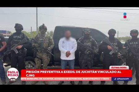 Terminó la audiencia del exedil de Juchitán, Oaxaca, acusado de extorsión y nexos con un grupo criminal. El 29 de septiembre se definirá si será  procesado; mientras tanto, permanecerá en prisión preventiva.