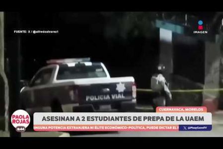 En la UAEM continúan los ataques contra estudiantes. Hace dos semanas, Claudia Tacoronte fue víctima de feminicidio; ahora, dos jóvenes de la Preparatoria 2 fueron asesinados tras acudir al cumpleaños de un amigo.