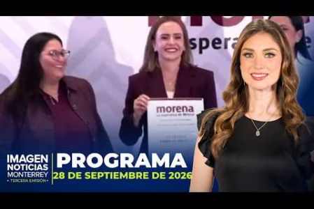 No te pierdas Imagen Noticias #Monterrey con #BrisseidaMoya de lunes a viernes por Imagen Televisión Monterrey.

Síguenos en nuestras redes
Instagram: https://www.instagram.com/imagentvmonterrey/
Twitter: https://twitter.com/ImagenTVMTY
Facebook: https://www.facebook.com/ImagenTVMTY/

Mantente siempre informado con las noticias sobre los acontecimientos más importantes a nivel nacional con Claudia Ovalle y Brenda Cavazos.


¡Dale like y suscríbete!