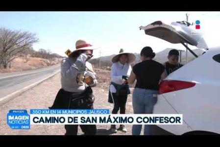 #Jalisco prepara el lanzamiento del "Camino de San Máximo Confesor", un nuevo trayecto de 350 kilómetros concebido para el turismo religioso y el ecoturismo que atravesará 14 municipios del estado, incluidos Tequila, El Arenal, Amatitán y Cocula.

#NoticiasImagen

Síguenos en nuestras redes:

Instagram: https://www.instagram.com/imagentvgdl/
TikTok: https://www.tiktok.com/@imagennoticias
Twitter: https://twitter.com/ImagenTVGDL
Facebook: https://www.facebook.com/ImagenTVGDL/
Visita nuestro sitio Web: https://www.imagentv.com/guadalajara

Mantente siempre informado con las noticias sobre los acontecimientos más importantes a nivel nacional con Erick Breguer.

¡Déjanos tus comentarios, da like, comparte y suscríbete!