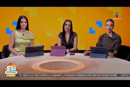Visita nuestro sitio web: http://www.imagentv.com

No te pierdas Imagen Noticias 5:30 con Marlene Stahl, Nuria Gil y Adriana Treviño de lunes a viernes por Imagen Televisión.

TikTok 5:30: https://www.tiktok.com/@imagennoticias530 
TikTok Noticias: https://www.tiktok.com/@imagennoticias

Instagram 5:30: https://www.instagram.com/imagennoticias530 
Instagram Noticias: https://www.instagram.com/imagentvnoticias/

X 5:30: https://x.com/imagen530 
X Noticias: https://twitter.com/ImagenNoticias_
X Televisión: https://twitter.com/ImagenTVMex
 
Facebook Noticias: https://www.facebook.com/ImagenTVNoticias
 
Aquí encontrarás la mejor información nacional e internacional de Imagen Noticias con Francisco Zea, Nacho Lozano, Crystal Mendivil, Enrique Sánchez y Paola Rojas.