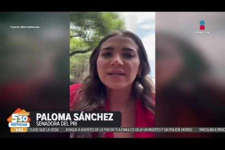 La senadora del PRI, Paloma Sánchez, acudió al Senado para entregar más de 20 mil firmas que recolectaron para pedir que se le quite el fuero a #EnriqueInzunza, señalado por el Departamento de Justicia de Estados Unidos por presuntos vínculos con organizaciones criminales. 

#NoticiasImagen #ImagenNoticias530 Visita nuestro sitio web: http://www.imagentv.com

No te pierdas Imagen Noticias 5:30 con Marlene Stahl, Nuria Gil y Adriana Treviño de lunes a viernes por Imagen Televisión.

TikTok 5:30: https://www.tiktok.com/@imagennoticias530 
TikTok Noticias: https://www.tiktok.com/@imagennoticias

Instagram 5:30: https://www.instagram.com/imagennoticias530 
Instagram Noticias: https://www.instagram.com/imagentvnoticias/

X 5:30: https://x.com/imagen530 
X Noticias: https://twitter.com/ImagenNoticias_
X Televisión: https://twitter.com/ImagenTVMex
 
Facebook Noticias: https://www.facebook.com/ImagenTVNoticias
 
Aquí encontrarás la mejor información nacional e internacional de Imagen Noticias con Francisco Zea, Nacho Lozano, Crystal Mendivil, Enrique Sánchez y Paola Rojas.