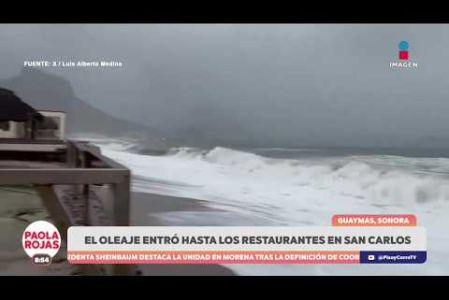 El huracán “Polo” dejó Baja California Sur y ayer tocó tierra en Guaymas, Sonora, donde provocó fuerte oleaje e inundaciones. Mientras tanto, “Rachel” se convirtió en huracán y mantiene en alerta al Pacífico mexicano.