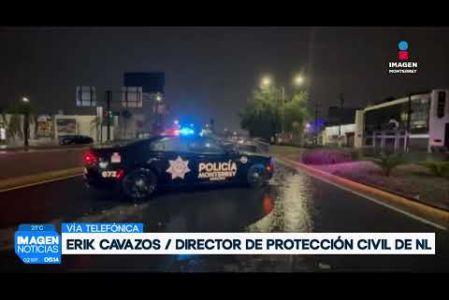 Protección Civil de Nuevo León reporta saldo blanco hasta el momento a pesar de las fuertes lluvias registradas en la entidad. 

No te pierdas Imagen Noticias Monterrey con Brenda Cavazos de lunes a viernes por Imagen Televisión Monterrey.

Síguenos en nuestras redes
Instagram: https://www.instagram.com/imagentvmonterrey/
Twitter: https://twitter.com/ImagenTVMTY
Facebook: https://www.facebook.com/ImagenTVMTY/

Mantente siempre informado con las noticias sobre los acontecimientos más importantes a nivel nacional con Claudia Ovalle y Brenda Cavazos.


¡Dale like y suscríbete!