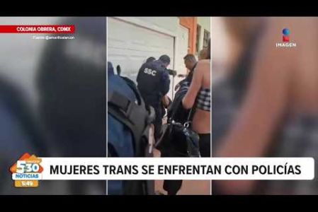 En la #CDMX, un grupo de mujeres trans y policías se fueron directo a los golpes y jaloneos en la Col. Obrera luego de que oficiales sometieran por la fuerza a una de ellas. El pleito inició porque dos de ellas se negaron a pagar su estancia en un hotel.

#NoticiasImagen #ImagenNoticias530 Visita nuestro sitio web: http://www.imagentv.com

No te pierdas Imagen Noticias 5:30 con Marlene Stahl, Nuria Gil y Adriana Treviño de lunes a viernes por Imagen Televisión.

TikTok 5:30: https://www.tiktok.com/@imagennoticias530 
TikTok Noticias: https://www.tiktok.com/@imagennoticias

Instagram 5:30: https://www.instagram.com/imagennoticias530 
Instagram Noticias: https://www.instagram.com/imagentvnoticias/

X 5:30: https://x.com/imagen530 
X Noticias: https://twitter.com/ImagenNoticias_
X Televisión: https://twitter.com/ImagenTVMex
 
Facebook Noticias: https://www.facebook.com/ImagenTVNoticias
 
Aquí encontrarás la mejor información nacional e internacional de Imagen Noticias con Francisco Zea, Nacho Lozano, Crystal Mendivil, Enrique Sánchez y Paola Rojas.