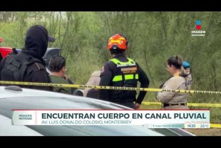 El cuerpo sin vida de un hombre fue encontrado en un canal en Monterrey. 

 No te pierdas Imagen Noticias Monterrey con Claudia Ovalle de lunes a viernes por Imagen Televisión Monterrey.
 
Síguenos en nuestras redes
Instagram: https://www.instagram.com/imagentvmonterrey/
Twitter: https://twitter.com/ImagenTVMTY
Facebook: https://www.facebook.com/ImagenTVMTY/

Mantente siempre informado con las noticias sobre los acontecimientos más importantes a nivel nacional con Claudia Ovalle y Brenda Cavazos.


¡Dale like y suscríbete!