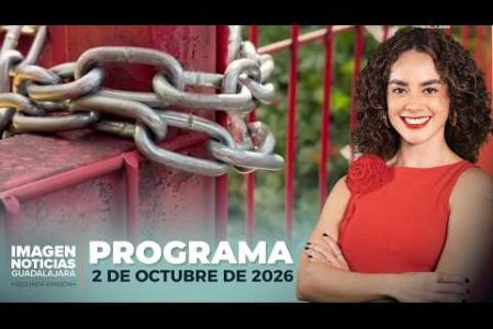 No te pierdas Imagen Noticias Guadalajara con Carolina Martínez de lunes a viernes en punto de las 2:30 p.m. en el 3.1 por Imagen Televisión Guadalajara.

#NoticiasImagen

Síguenos en nuestras redes:
Instagram: https://www.instagram.com/imagentvgdl/
TikTok: https://www.tiktok.com/@imagennoticias
Twitter: https://twitter.com/ImagenTVGDL
Facebook: https://www.facebook.com/ImagenTVGDL/

Visita nuestro sitio Web: https://www.imagentv.com/guadalajara

Mantente siempre informado con las noticias sobre los acontecimientos más importantes a nivel nacional con Erick Breguer, Carolina Martínez y Ricardo Camarena.

¡Déjanos tus comentarios, da like, comparte y suscríbete!