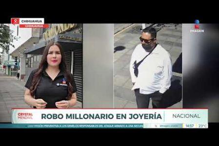 La Fiscalía informó que el valor de lo sustraído asciende a 4 millones 325 mil pesos y que busca a una cuarta persona, quien presuntamente habría participado en la logística para facilitar la huida de los asaltantes.