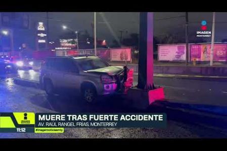 Una mujer perdió la vida de una manera trágica tras un fuerte accidente vial en Monterrey. 

No te pierdas Imagen Noticias #Monterrey con #BrisseidaMoya de lunes a viernes por Imagen Televisión Monterrey.

Síguenos en nuestras redes
Instagram: https://www.instagram.com/imagentvmonterrey/
Twitter: https://twitter.com/ImagenTVMTY
Facebook: https://www.facebook.com/ImagenTVMTY/

Mantente siempre informado con las noticias sobre los acontecimientos más importantes a nivel nacional con Claudia Ovalle y Brenda Cavazos.


¡Dale like y suscríbete!