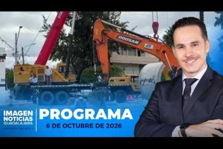 No te pierdas Imagen Noticias Guadalajara con Erick Breguer de lunes a viernes en punto de las 5:50 a.m. en el 3.1 por Imagen Televisión Guadalajara.

#NoticiasImagen

Síguenos en nuestras redes:

Instagram: https://www.instagram.com/imagentvgdl/
TikTok: https://www.tiktok.com/@imagennoticias
Twitter: https://twitter.com/ImagenTVGDL
Facebook: https://www.facebook.com/ImagenTVGDL/
Visita nuestro sitio Web: https://www.imagentv.com/guadalajara

Mantente siempre informado con las noticias sobre los acontecimientos más importantes a nivel nacional con Erick Breguer, Carolina Martínez y Ricardo Camarena.

¡Déjanos tus comentarios, da like, comparte y suscríbete!