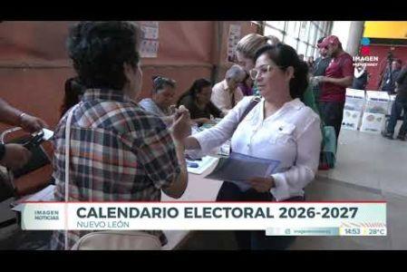 Inicia formalmente el calendario electoral en Nuevo León y, con ello, la lucha por la gobernatura. 

No te pierdas Imagen Noticias Monterrey con Claudia Ovalle de lunes a viernes por Imagen Televisión Monterrey.
 
Síguenos en nuestras redes
Instagram: https://www.instagram.com/imagentvmonterrey/
Twitter: https://twitter.com/ImagenTVMTY
Facebook: https://www.facebook.com/ImagenTVMTY/

Mantente siempre informado con las noticias sobre los acontecimientos más importantes a nivel nacional con Claudia Ovalle y Brenda Cavazos.


¡Dale like y suscríbete!