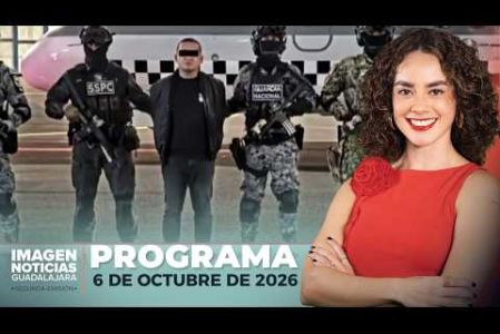 No te pierdas Imagen Noticias Guadalajara con Carolina Martínez de lunes a viernes en punto de las 2:30 p.m. en el 3.1 por Imagen Televisión Guadalajara.

#NoticiasImagen

Síguenos en nuestras redes:
Instagram: https://www.instagram.com/imagentvgdl/
TikTok: https://www.tiktok.com/@imagennoticias
Twitter: https://twitter.com/ImagenTVGDL
Facebook: https://www.facebook.com/ImagenTVGDL/

Visita nuestro sitio Web: https://www.imagentv.com/guadalajara

Mantente siempre informado con las noticias sobre los acontecimientos más importantes a nivel nacional con Erick Breguer, Carolina Martínez y Ricardo Camarena.

¡Déjanos tus comentarios, da like, comparte y suscríbete!