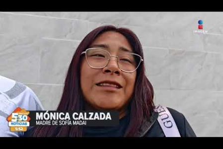 #SofíaMadai, una niña de 11 años, fue encontrada sin vida a un costado de la autopista Chamapa-Lechería luego de haber desaparecido el 26 de septiembre, hoy su madre no deja de exigir justicia por su #feminicidio. 

#NoticiasImagen #ImagenNoticias530 Visita nuestro sitio web: http://www.imagentv.com

No te pierdas Imagen Noticias 5:30 con Marlene Stahl, Nuria Gil y Adriana Treviño de lunes a viernes por Imagen Televisión.

TikTok 5:30: https://www.tiktok.com/@imagennoticias530 
TikTok Noticias: https://www.tiktok.com/@imagennoticias

Instagram 5:30: https://www.instagram.com/imagennoticias530 
Instagram Noticias: https://www.instagram.com/imagentvnoticias/

X 5:30: https://x.com/imagen530 
X Noticias: https://twitter.com/ImagenNoticias_
X Televisión: https://twitter.com/ImagenTVMex
 
Facebook Noticias: https://www.facebook.com/ImagenTVNoticias
 
Aquí encontrarás la mejor información nacional e internacional de Imagen Noticias con Francisco Zea, Nacho Lozano, Crystal Mendivil, Enrique Sánchez y Paola Rojas.