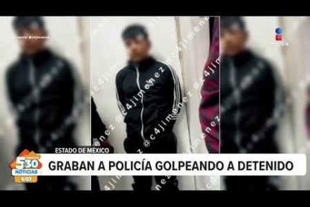 Un video evidencia el momento en el que un policía de Nezahualcóyotl, Estado de México, golpea a un joven durante el interrogatorio después de que fuera detenido por robos a tiendas de conveniencia. 

#NoticiasImagen #ImagenNoticias530 

Visita nuestro sitio web: http://www.imagentv.com

No te pierdas Imagen Noticias 5:30 con Marlene Stahl, Nuria Gil y Adriana Treviño de lunes a viernes por Imagen Televisión.

TikTok 5:30: https://www.tiktok.com/@imagennoticias530 
TikTok Noticias: https://www.tiktok.com/@imagennoticias

Instagram 5:30: https://www.instagram.com/imagennoticias530 
Instagram Noticias: https://www.instagram.com/imagentvnoticias/

X 5:30: https://x.com/imagen530 
X Noticias: https://twitter.com/ImagenNoticias_
X Televisión: https://twitter.com/ImagenTVMex
 
Facebook Noticias: https://www.facebook.com/ImagenTVNoticias
 
Aquí encontrarás la mejor información nacional e internacional de Imagen Noticias con Francisco Zea, Nacho Lozano, Crystal Mendivil, Enrique Sánchez y Paola Rojas.