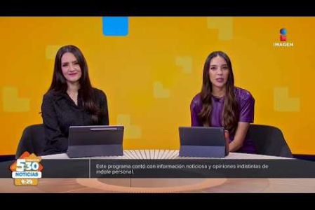 Visita nuestro sitio web: http://www.imagentv.com

No te pierdas Imagen Noticias 5:30 con Marlene Stahl, Nuria Gil y Adriana Treviño de lunes a viernes por Imagen Televisión.

TikTok 5:30: https://www.tiktok.com/@imagennoticias530 
TikTok Noticias: https://www.tiktok.com/@imagennoticias

Instagram 5:30: https://www.instagram.com/imagennoticias530 
Instagram Noticias: https://www.instagram.com/imagentvnoticias/

X 5:30: https://x.com/imagen530 
X Noticias: https://twitter.com/ImagenNoticias_
X Televisión: https://twitter.com/ImagenTVMex
 
Facebook Noticias: https://www.facebook.com/ImagenTVNoticias
 
Aquí encontrarás la mejor información nacional e internacional de Imagen Noticias con Francisco Zea, Nacho Lozano, Crystal Mendivil, Enrique Sánchez y Paola Rojas.
