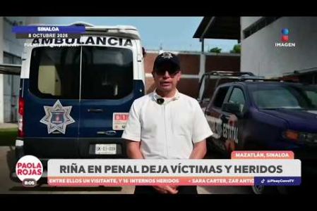 Una riña al interior del Centro Penitenciario de Mazatlán dejó un saldo preliminar de 10 personas fallecidas y 16 heridos. Las autoridades mantienen el resguardo y continúan con las investigaciones correspondientes.