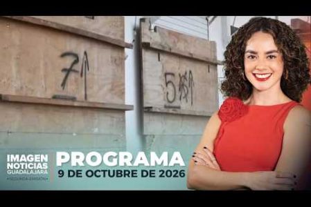 No te pierdas Imagen Noticias Guadalajara con Carolina Martínez de lunes a viernes en punto de las 2:30 p.m. en el 3.1 por Imagen Televisión Guadalajara.

#NoticiasImagen

Síguenos en nuestras redes:
Instagram: https://www.instagram.com/imagentvgdl/
TikTok: https://www.tiktok.com/@imagennoticias
Twitter: https://twitter.com/ImagenTVGDL
Facebook: https://www.facebook.com/ImagenTVGDL/

Visita nuestro sitio Web: https://www.imagentv.com/guadalajara

Mantente siempre informado con las noticias sobre los acontecimientos más importantes a nivel nacional con Erick Breguer, Carolina Martínez y Ricardo Camarena.

¡Déjanos tus comentarios, da like, comparte y suscríbete!