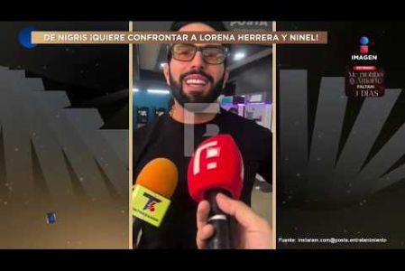 Poncho de Nigris rompió el silencio al aclarar de una vez por todas los fuertes rumores que apuntaban a un cara a cara de infarto entre Lorena Herrera y Ninel Conde dentro del evento Ring Royale, abriendo el micrófono ante los medios para revelar si realmente logrará subir al cuadrilátero a las dos famosas estrellas en una de las peleas más esperadas del espectáculo.

#DePrimeraManoTV
No te pierdas lo mejor del espectáculo de lunes a viernes De Primera Mano a las 3 p.m. con Gustavo Adolfo Infante, Addis Tuñón, Érika González y Lalo Carrillo por Imagen Televisión.

Visita también nuestra página: www.imagentv.com

▶️Programas completos: https://www.youtube.com/playlist?list=PLYnzMSw5fD7QoZlVNdIIdKqNpah_LS1R0
▶️Recopilación Especiales: https://www.youtube.com/playlist?list=PLYnzMSw5fD7RNZbEDMZ5q0349p-yeUEqm
▶️ Invitados De Primera Mano: https://www.youtube.com/playlist?list=PLYnzMSw5fD7QR3p02rRedi-ZorW3R2NZy

Síguenos en:
TikTok: https://www.tiktok.com/@deprimeramanoitv
Instagram: https://www.instagram.com/deprimeramanoitv/
Facebook: https://www.facebook.com/DePrimeraManoImagenTV
X: https://twitter.com/deprimeramano


O en las redes de Imagen Televisión
Facebook: https://www.facebook.com/ImagenTVMex
Twitter: https://twitter.com/ImagenTVMex
Instagram: https://www.instagram.com/imagentvmex/
TikTok: https://www.tiktok.com/@imagentv