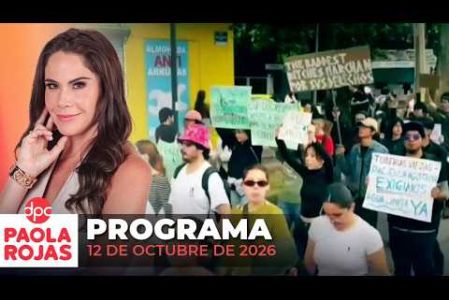 De Pisa y Corre con Paola Rojas de lunes a viernes a las 8:00 am por Imagen Televisión.