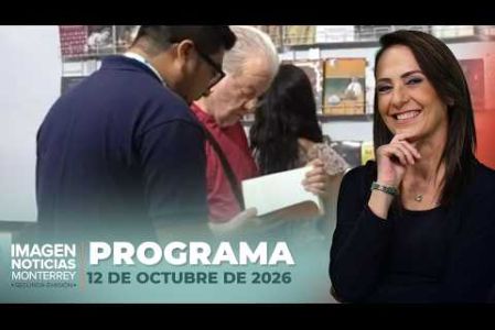 No te pierdas Imagen Noticias Monterrey con Claudia Ovalle de lunes a viernes por Imagen Televisión Monterrey.
 
Síguenos en nuestras redes
Instagram: https://www.instagram.com/imagentvmonterrey/
Twitter: https://twitter.com/ImagenTVMTY
Facebook: https://www.facebook.com/ImagenTVMTY/

Mantente siempre informado con las noticias sobre los acontecimientos más importantes a nivel nacional con Claudia Ovalle y Brenda Cavazos.