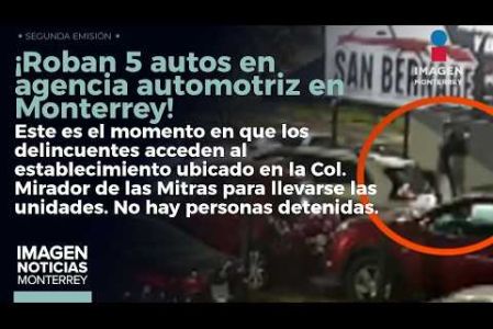 Así fue como un grupo de ladrones robaron 5 autos en Monterrey. 

 No te pierdas Imagen Noticias Monterrey con Claudia Ovalle de lunes a viernes por Imagen Televisión Monterrey.
 
Síguenos en nuestras redes
Instagram: https://www.instagram.com/imagentvmonterrey/
Twitter: https://twitter.com/ImagenTVMTY
Facebook: https://www.facebook.com/ImagenTVMTY/

Mantente siempre informado con las noticias sobre los acontecimientos más importantes a nivel nacional con Claudia Ovalle y Brenda Cavazos.


¡Dale like y suscríbete!
