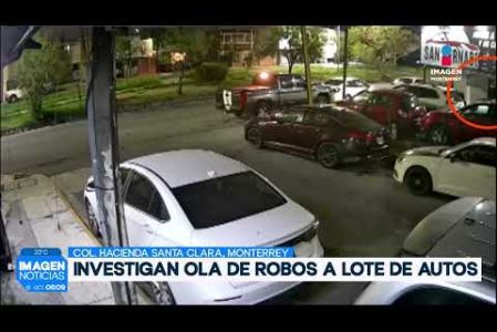 Investigan a grupo de ladrones que sustrajo automóviles en Monterrey. 

No te pierdas Imagen Noticias Monterrey con Brenda Cavazos de lunes a viernes por Imagen Televisión Monterrey.

Síguenos en nuestras redes
Instagram: https://www.instagram.com/imagentvmonterrey/
Twitter: https://twitter.com/ImagenTVMTY
Facebook: https://www.facebook.com/ImagenTVMTY/

Mantente siempre informado con las noticias sobre los acontecimientos más importantes a nivel nacional con Claudia Ovalle y Brenda Cavazos.


¡Dale like y suscríbete!