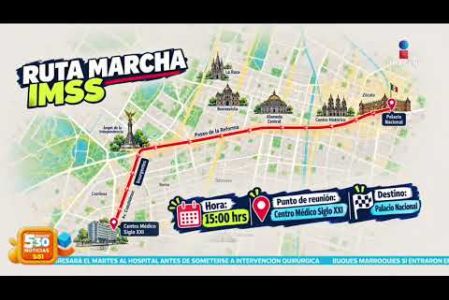Sindicalizados del #IMSS protestaron en diferentes puntos para exigir diferentes demandas: Zoé Robledo, director del Instituto, destacó la urgencia de entablar un diálogo con el personal médico. Mientras, los trabajadores preparan una marcha en la #CDMX.

#NoticiasImagen #ImagenNoticias530 

Visita nuestro sitio web: http://www.imagentv.com 

No te pierdas Imagen Noticias 5:30 con Marlene Stahl, Nuria Gil y Adriana Treviño de lunes a viernes por Imagen Televisión. 

TikTok 5:30: https://www.tiktok.com/@imagennoticias530  
TikTok Noticias: https://www.tiktok.com/@imagennoticias 

Instagram 5:30: https://www.instagram.com/imagennoticias530  
Instagram Noticias: https://www.instagram.com/imagentvnoticias/ 

X 5:30: https://x.com/imagen530  
X Noticias: https://twitter.com/ImagenNoticias_ 
X Televisión: https://twitter.com/ImagenTVMex 

Facebook Noticias: https://www.facebook.com/ImagenTVNoticias 

Aquí encontrarás la mejor información nacional e internacional de Imagen Noticias con Francisco Zea, Nacho Lozano, Crystal Mendivil, Enrique Sánchez y Paola Rojas.