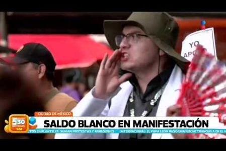 Alrededor de 6 mil trabajadores del Instituto Mexicano del Seguro Social marcharon en las principales avenidas de la #CDMX para exigir un incremento salarial, la restitución de un régimen directo de pensiones y jubilaciones y la dotación continua de insumos y equipos.

#NoticiasImagen #ImagenNoticias530 

Visita nuestro sitio web: http://www.imagentv.com

No te pierdas Imagen Noticias 5:30 con Marlene Stahl, Nuria Gil y Adriana Treviño de lunes a viernes por Imagen Televisión.

TikTok 5:30: https://www.tiktok.com/@imagennoticias530 
TikTok Noticias: https://www.tiktok.com/@imagennoticias

Instagram 5:30: https://www.instagram.com/imagennoticias530 
Instagram Noticias: https://www.instagram.com/imagentvnoticias/

X 5:30: https://x.com/imagen530 
X Noticias: https://twitter.com/ImagenNoticias_
X Televisión: https://twitter.com/ImagenTVMex
 
Facebook Noticias: https://www.facebook.com/ImagenTVNoticias
 
Aquí encontrarás la mejor información nacional e internacional de Imagen Noticias con Francisco Zea, Nacho Lozano, Crystal Mendivil, Enrique Sánchez y Paola Rojas.