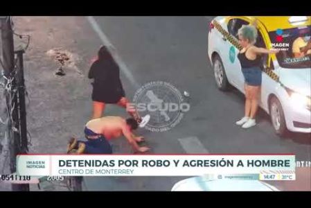 Dos mujeres roban y golpean a un hombre en Monterrey. 

 No te pierdas Imagen Noticias Monterrey con Claudia Ovalle de lunes a viernes por Imagen Televisión Monterrey.
 
Síguenos en nuestras redes
Instagram: https://www.instagram.com/imagentvmonterrey/
Twitter: https://twitter.com/ImagenTVMTY
Facebook: https://www.facebook.com/ImagenTVMTY/

Mantente siempre informado con las noticias sobre los acontecimientos más importantes a nivel nacional con Claudia Ovalle y Brenda Cavazos.


¡Dale like y suscríbete!