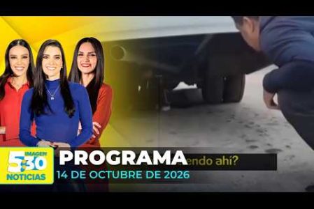 Visita nuestro sitio web: http://www.imagentv.com 

 

No te pierdas Imagen Noticias 5:30 con Marlene Stahl, Nuria Gil y Adriana Treviño de lunes a viernes por Imagen Televisión. 

 

TikTok 5:30: https://www.tiktok.com/@imagennoticias530  

TikTok Noticias: https://www.tiktok.com/@imagennoticias 

  

Instagram 5:30: https://www.instagram.com/imagennoticias530  

Instagram Noticias: https://www.instagram.com/imagentvnoticias/ 

  

X 5:30: https://x.com/imagen530  

X Noticias: https://twitter.com/ImagenNoticias_ 

X Televisión: https://twitter.com/ImagenTVMex 

  

Facebook Noticias: https://www.facebook.com/ImagenTVNoticias 

  

Aquí encontrarás la mejor información nacional e internacional de Imagen Noticias con Francisco Zea, Nacho Lozano, Crystal Mendivil, Enrique Sánchez y Paola Rojas.