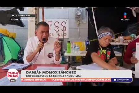 El secretario general de la SNTSS, Rafael Olivos, confirmó el rechazo a la propuesta salarial para trabajadores del IMSS. Durante la consulta, trabajadores denunciaron presuntas irregularidades en el proceso.