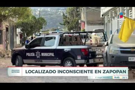 Un hombre golpeado e inconsciente fue hallado en prolongación Estrella y Villas del Amanecer, en Villas de la Primavera, #Zapopan, y trasladado grave a la Cruz Verde. Durante la cobertura, un policía amedrentó a una reportera para impedirle grabar.

#NoticiasImagen

Síguenos en nuestras redes:

Instagram: https://www.instagram.com/imagentvgdl/
TikTok: https://www.tiktok.com/@imagennoticias
Twitter: https://twitter.com/ImagenTVGDL
Facebook: https://www.facebook.com/ImagenTVGDL/
Visita nuestro sitio Web: https://www.imagentv.com/guadalajara

Mantente siempre informado con las noticias sobre los acontecimientos más importantes a nivel nacional con Carolina Martínez.

¡Déjanos tus comentarios, da like, comparte y suscríbete!
